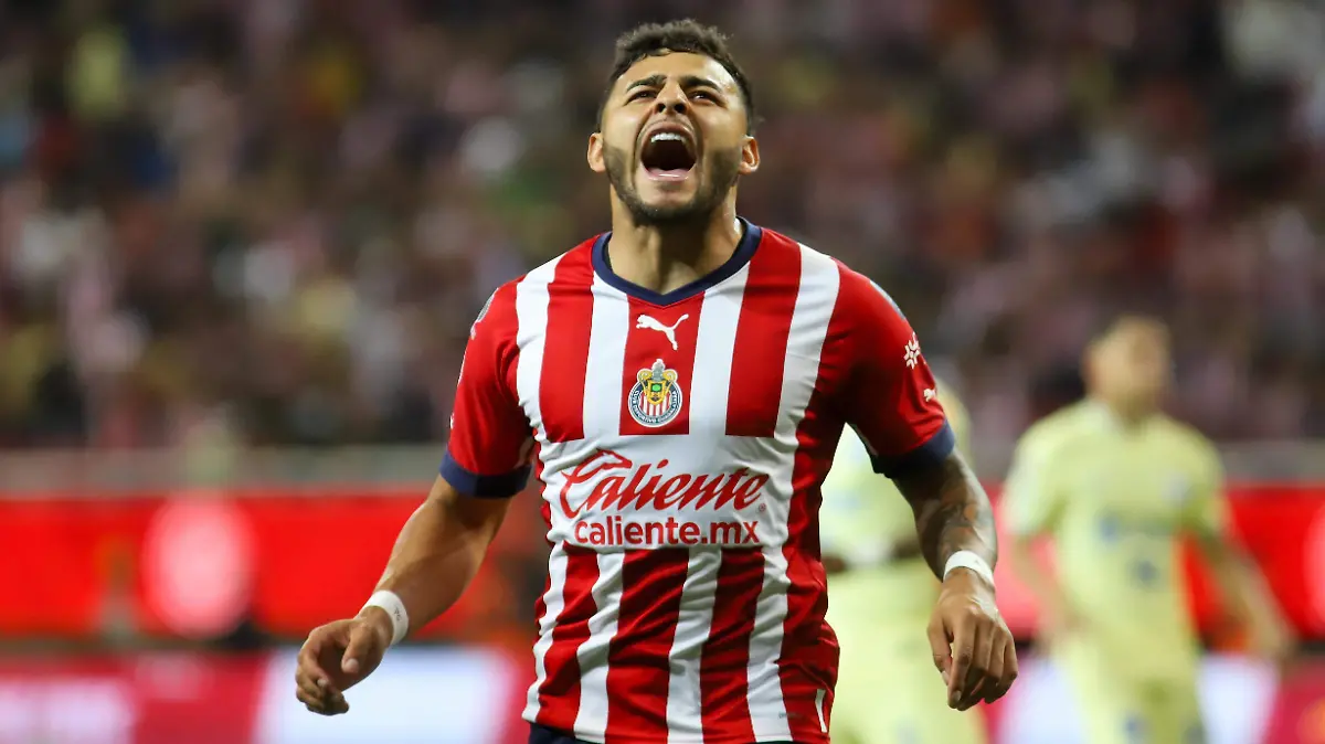 Alexis Vega jugador de Chivas